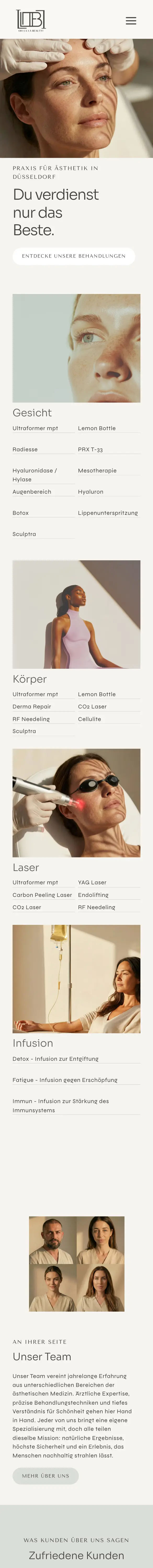 Handy-Ansicht von Oh là là Beauty