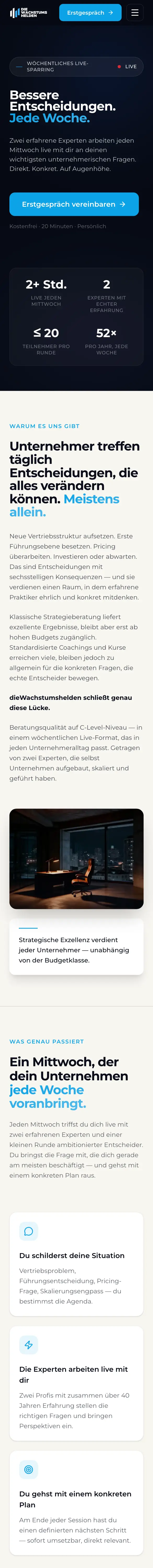 Handy-Ansicht von dieWachstumshelden
