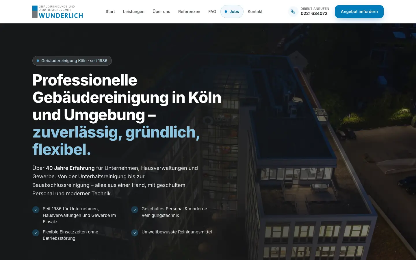 Startseite von Wunderlich
